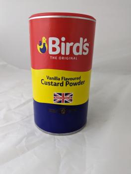 Birds Vanilla Custard Pulver, Dose mit 600g Nettogewicht